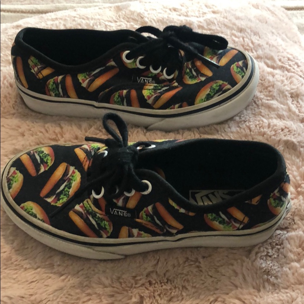 Vans Authentic Hamburger Design Canvas Shoes